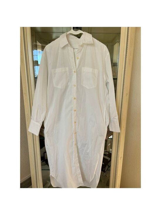 Maria McManus Dresses & Skirts - NWOT Maria McManus White Collared Midi Shirtdress M